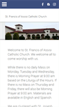 Mobile Screenshot of francis-of-assisi.org